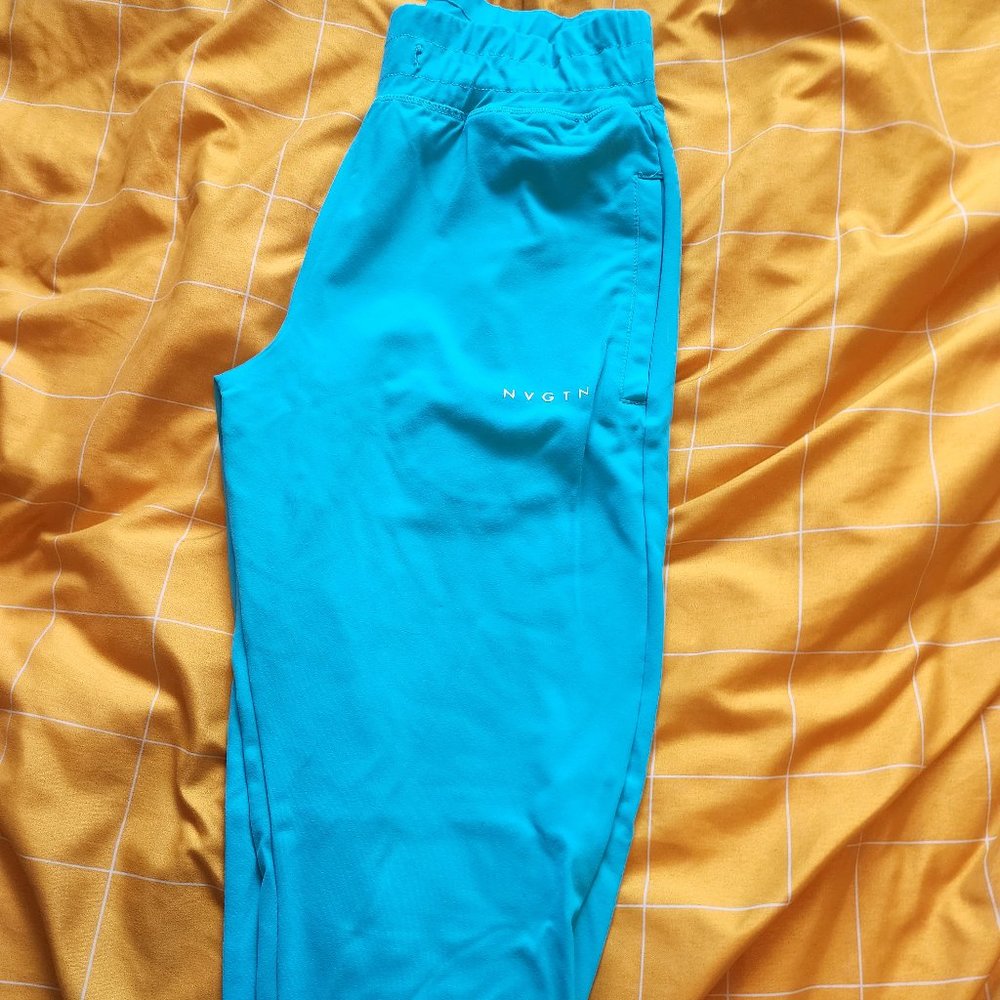 NVGTN Jogger in Medium - Aqua Greenish Blue